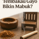 apakah tembakau gayo bikin mabuk?