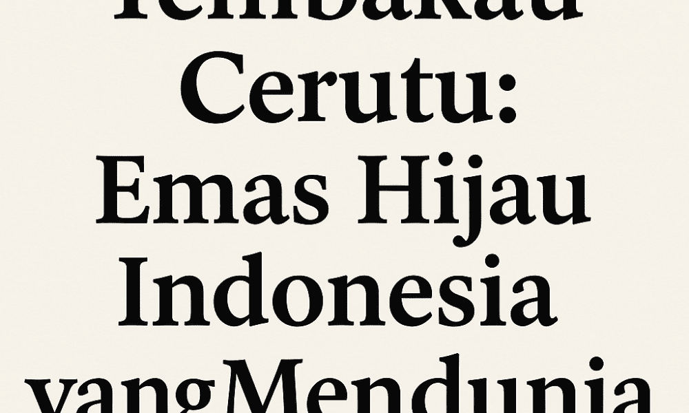 tembakau cerutu