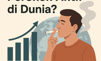 Jumlah Perokok Aktif di Dunia