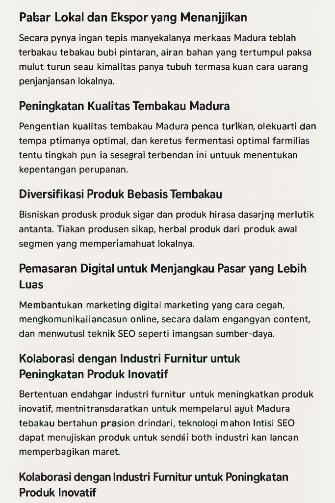 Tembakau Madura