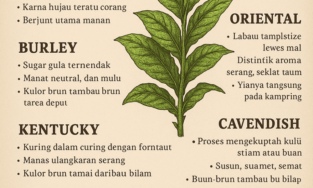 jenis jenis tembakau