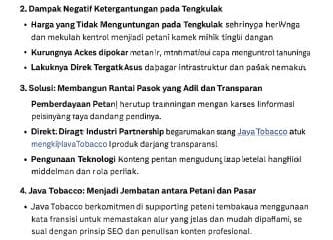 Tengkulak Tembakau